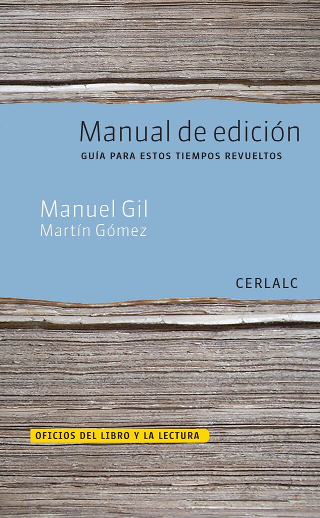 Book cover for Manual de edición