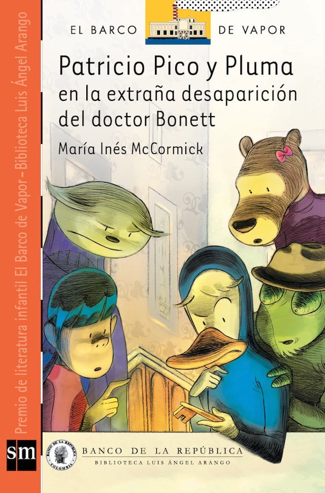 Book cover for Patricio Pico y Pluma en la extraña desaparición del doctor Bonett