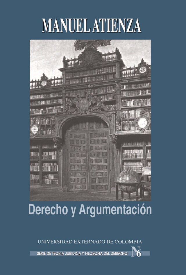 Kirjankansi teokselle Derecho y Argumentación