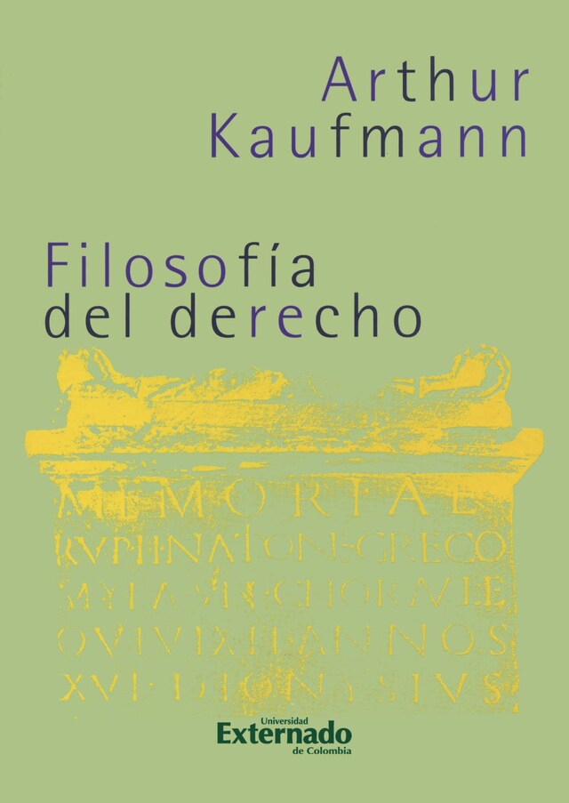 Copertina del libro per Filosofía del derecho