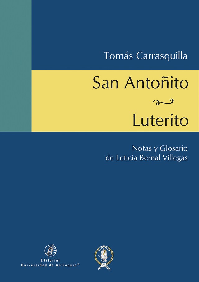 Portada de libro para San Antoñito / Luterito