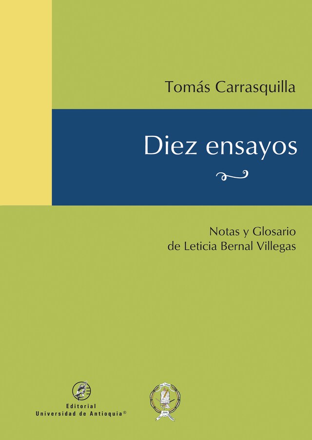 Book cover for Diez ensayos