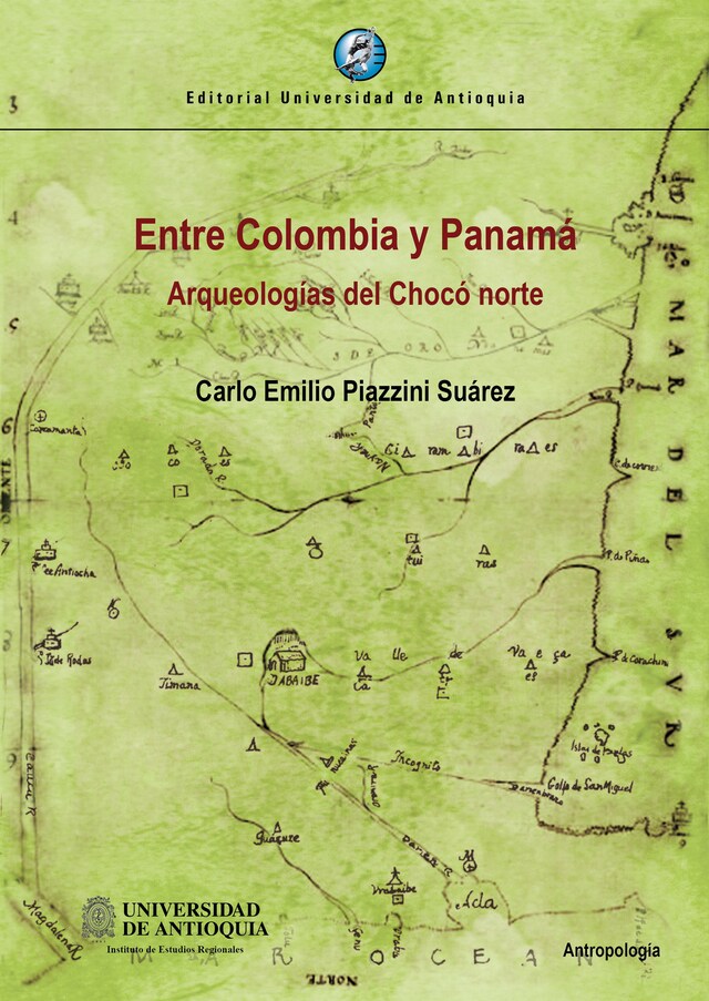 Book cover for Entre Colombia y Panamá