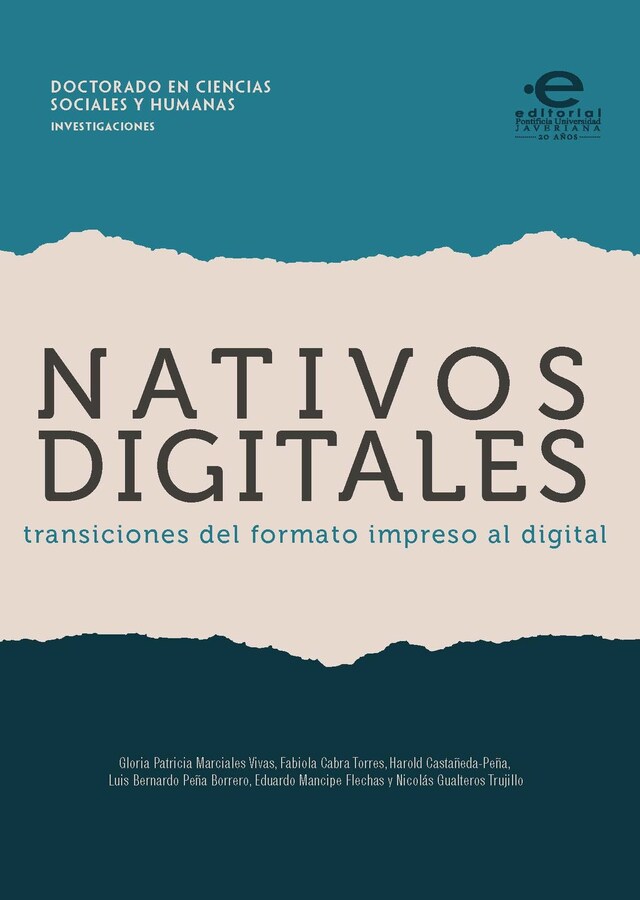 Book cover for Nativos digitales
