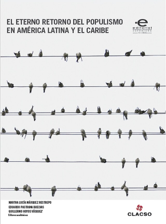 Kirjankansi teokselle El eterno retorno del populismo en América Latina y el Caribe