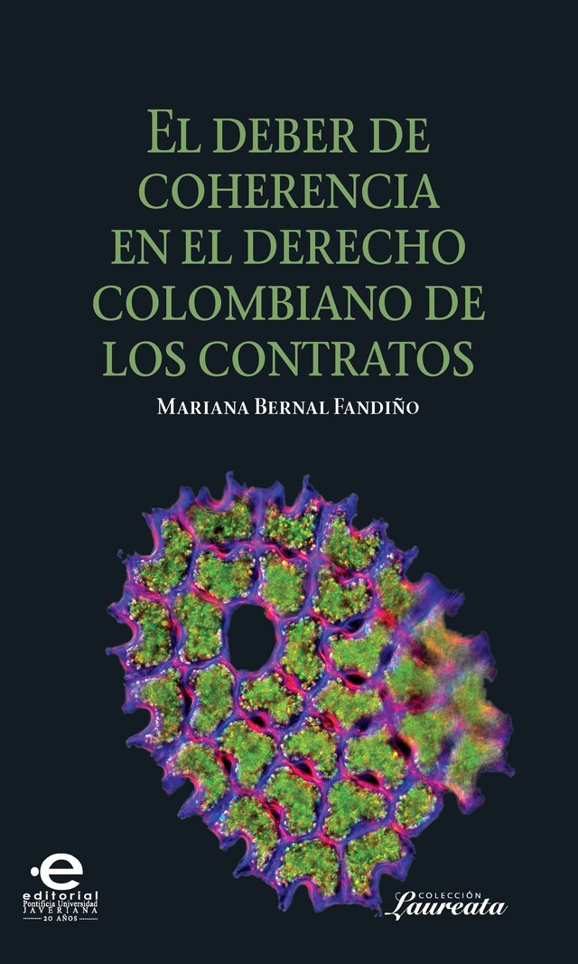 Boekomslag van Deber de coherencia en el derecho colombiano de los contratos