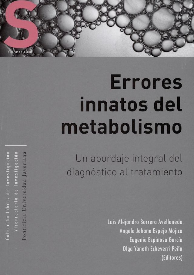 Book cover for Errores innatos en el metabolismo