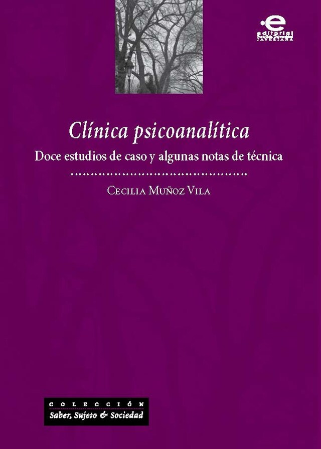 Book cover for Clínica psicoanalítica