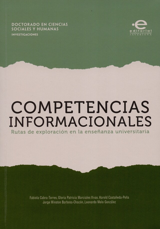 Boekomslag van Competencias informacionales