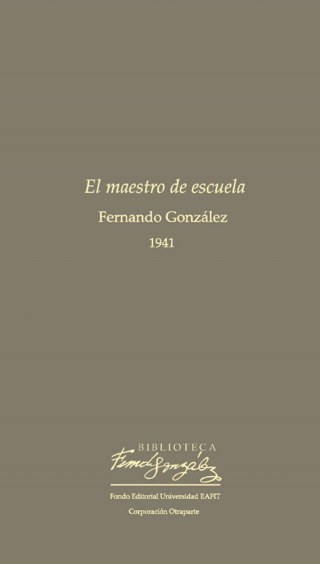 Book cover for El maestro de escuela