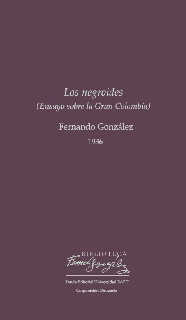 Portada de libro para Los negroides