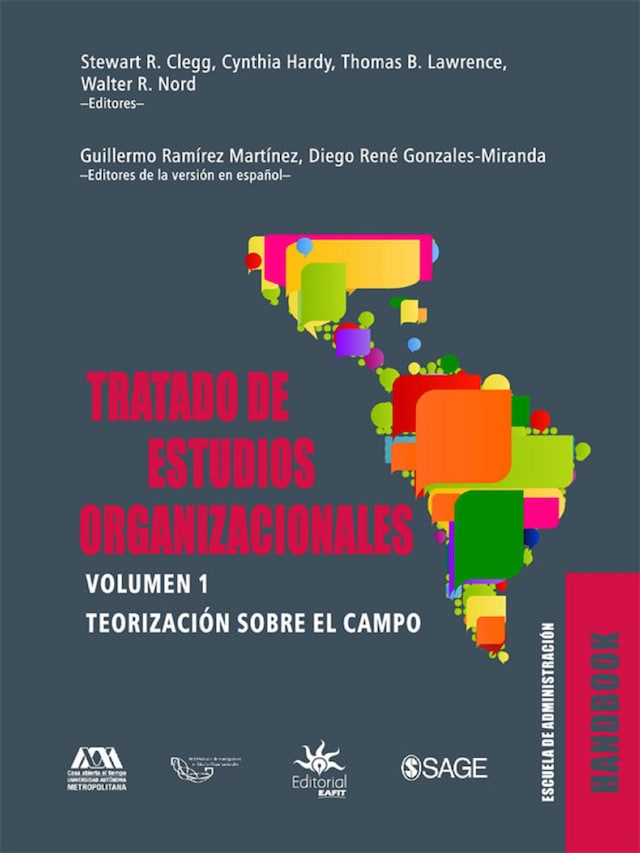 Book cover for Tratado de estudios organizacionales