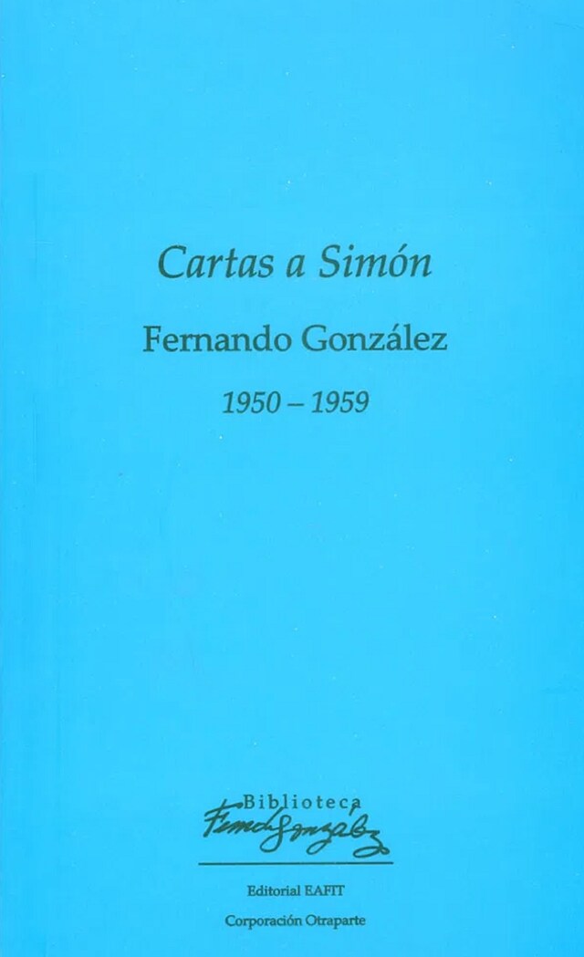 Book cover for Cartas a Simón 1950 – 1959