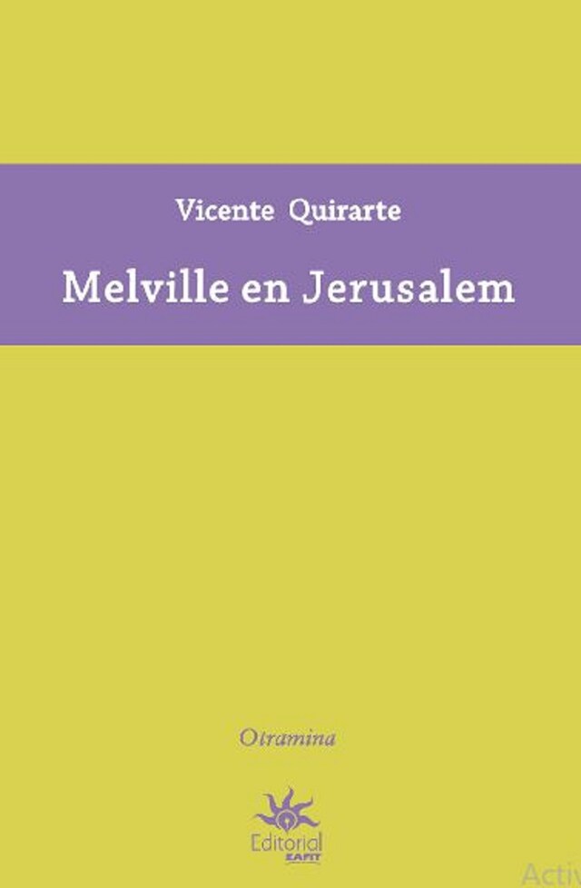 Book cover for Melville en Jerusalem