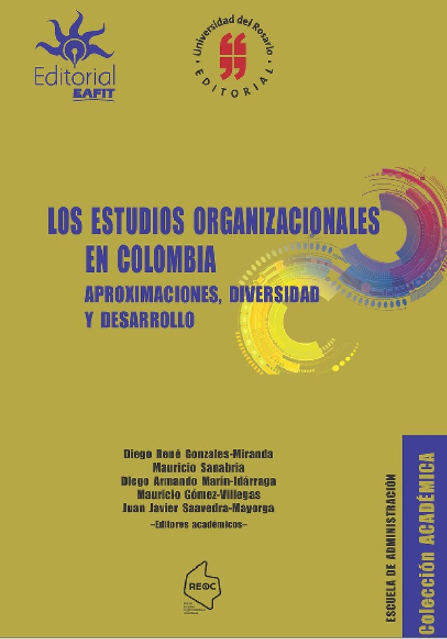 Couverture de livre pour Los estudios organizacionales en Colombia