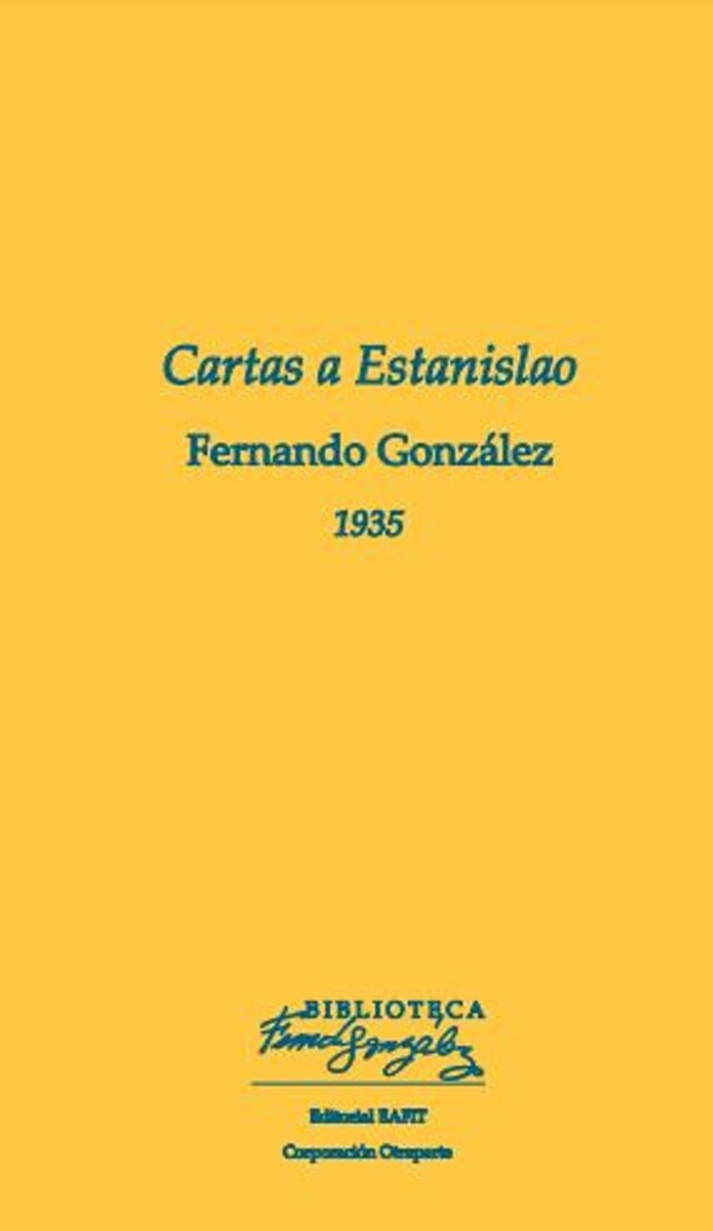 Boekomslag van Cartas a Estanislao