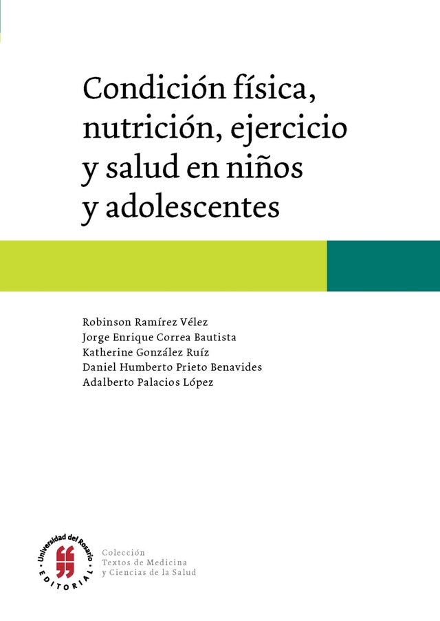 Okładka książki dla Condición física, nutrición, ejercicio y salud en niños y adolescentes