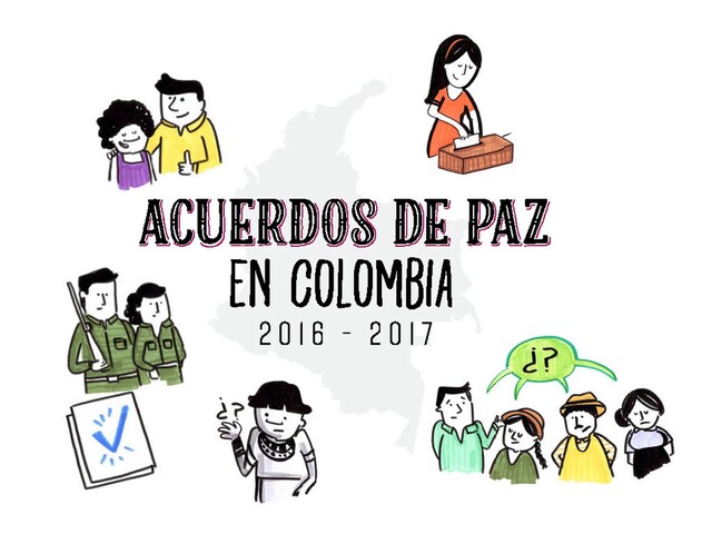 Okładka książki dla Implementación del acuerdo de paz en Colombia 2016-2017