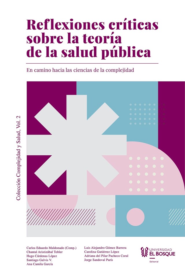 Kirjankansi teokselle Reflexiones críticas sobre la teoría de la salud pública