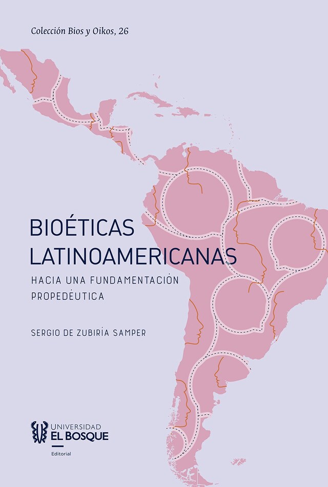 Kirjankansi teokselle Bioéticas latinoamericanas.