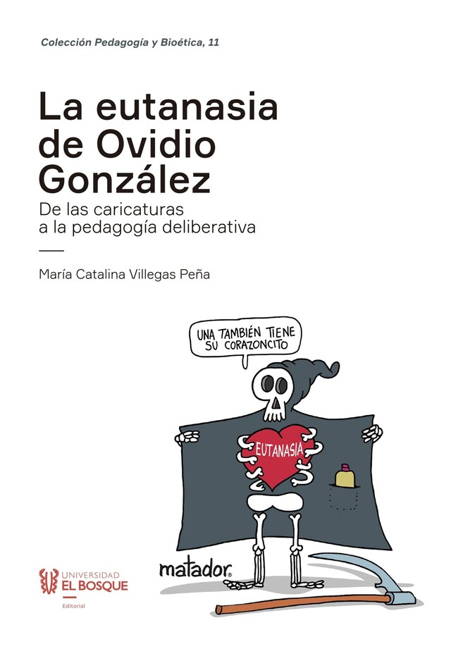 Book cover for La eutanasia de Ovidio González