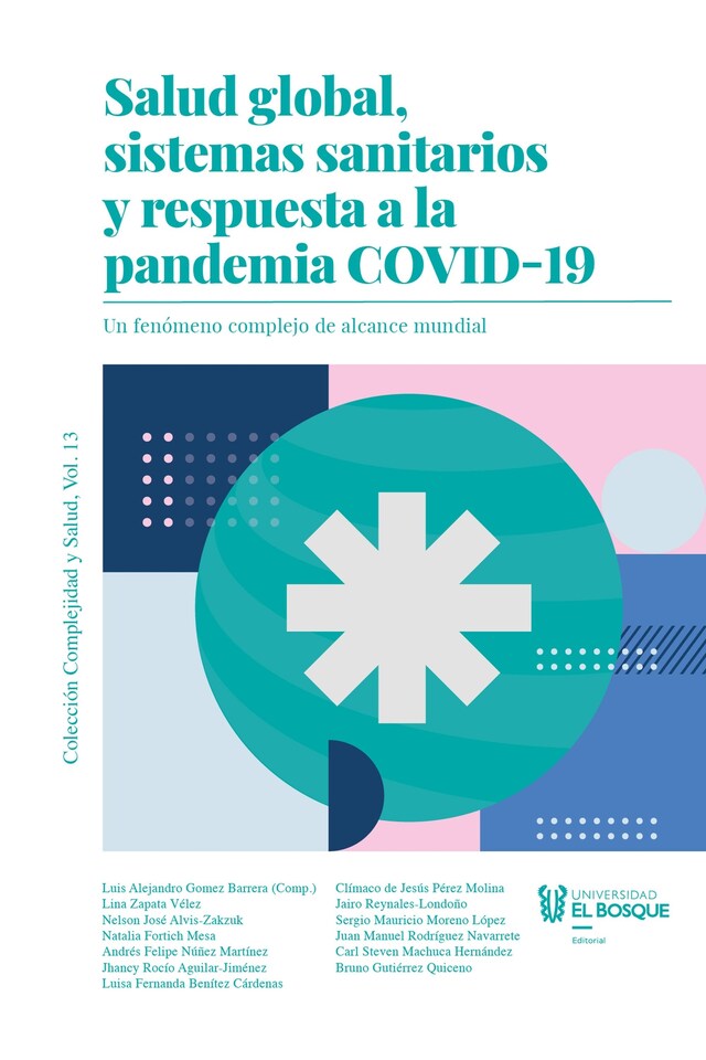 Book cover for Salud global, sistemas sanitarios y respuesta a la pandemia COVID-19