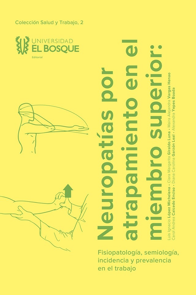 Book cover for Neuropatías por atrapamiento en el miembro superior