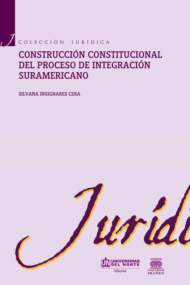 Book cover for Construcción constitucional del proceso de integración suramericano