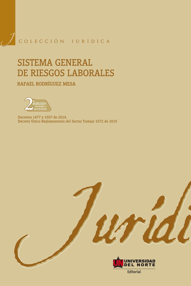 Book cover for Sistema general de riesgos laborales 2 Edición