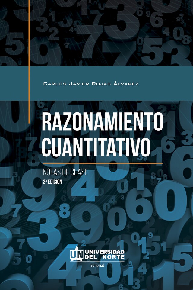 Kirjankansi teokselle Razonamiento cuantitativo, 2ª edición