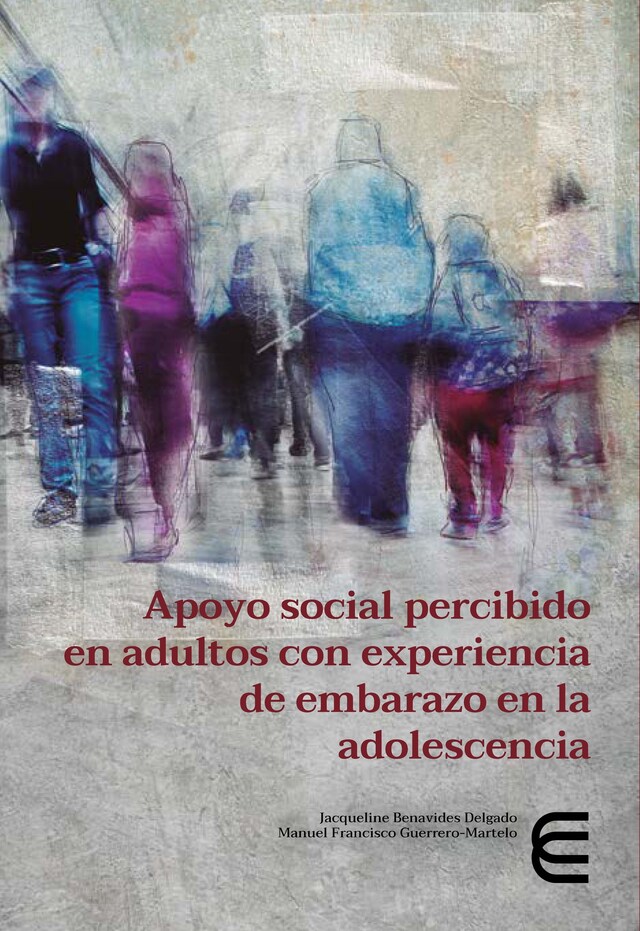 Book cover for Apoyo social percibido en adultos con experiencia de embarazo en la adolescencia