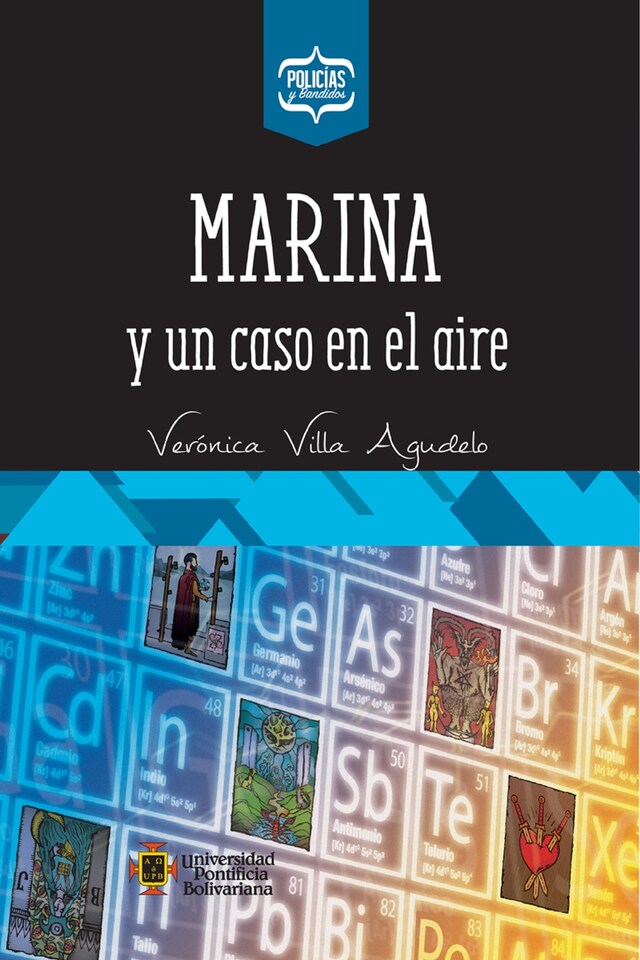 Book cover for Marina y un caso en el aire