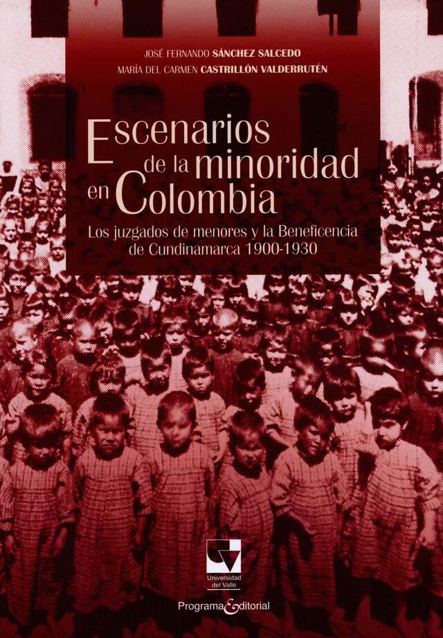 Book cover for Escenarios de la minoridad en Colombia