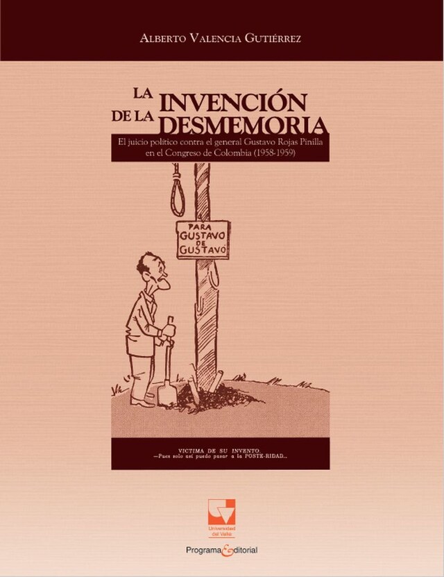 Couverture de livre pour La invención de la desmemoria