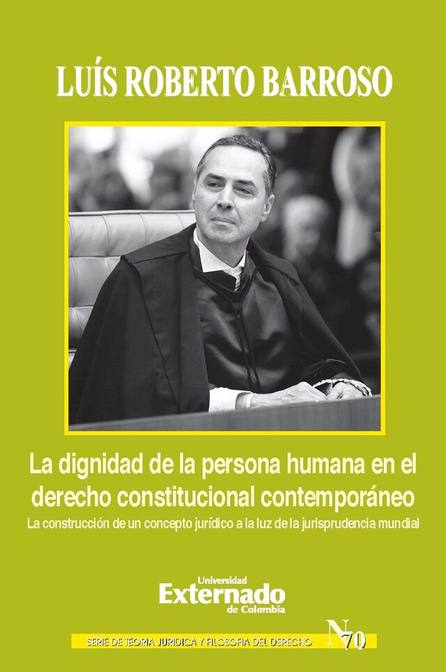 Boekomslag van La dignidad de la persona humana en el derecho constitucional contemporáneo