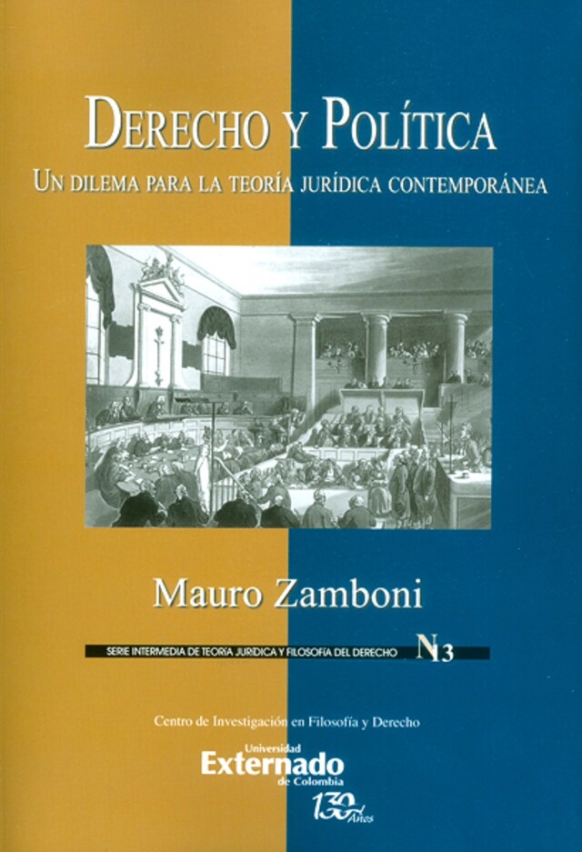 Copertina del libro per Derecho y Política