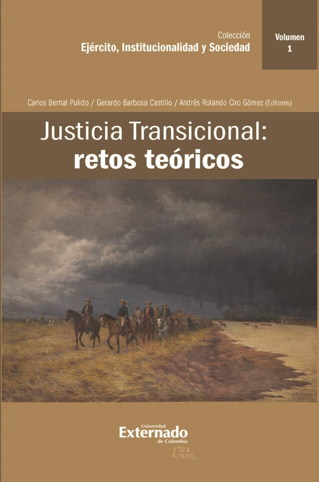 Book cover for Justicia Transicional: retos teóricos