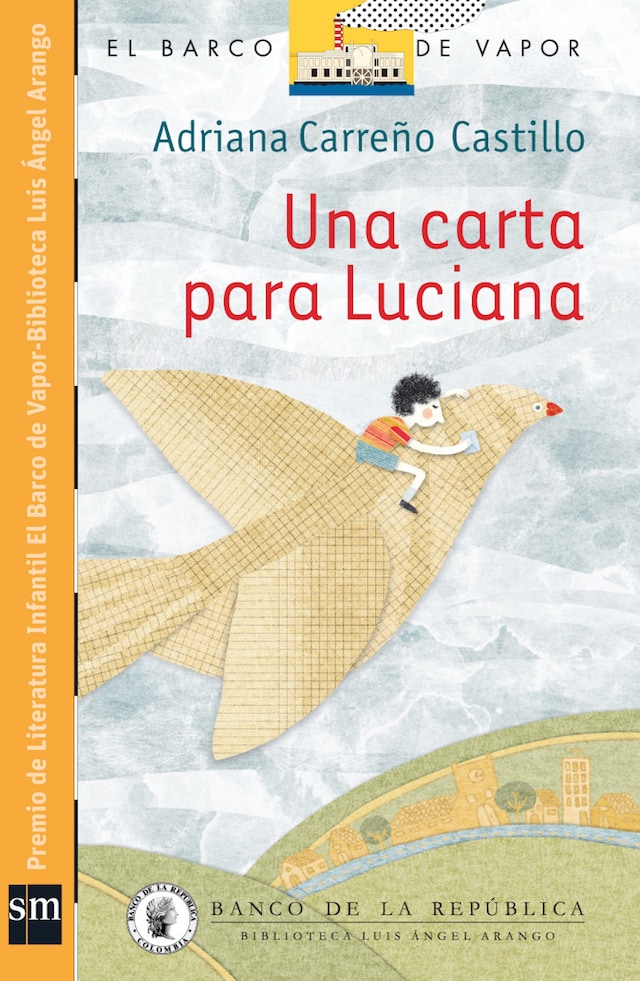 Couverture de livre pour Una carta para Luciana