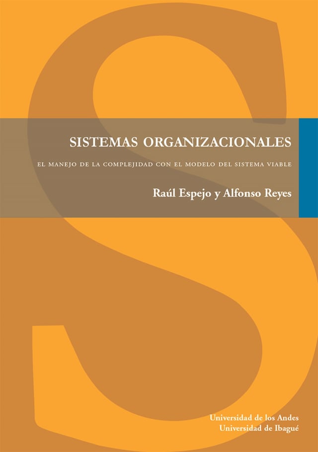 Kirjankansi teokselle Sistemas organizacionales