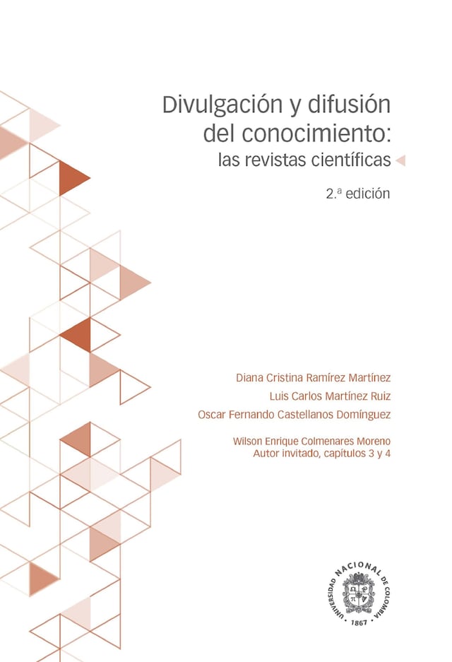 Kirjankansi teokselle Divulgación y difusión de conocimiento: las revistas científicas