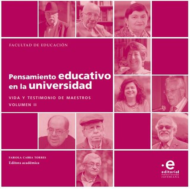 Kirjankansi teokselle Pensamiento educativo en la universidad