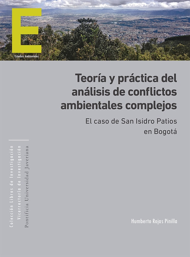 Kirjankansi teokselle Teoría y práctica del análisis de conflictos ambientales complejos