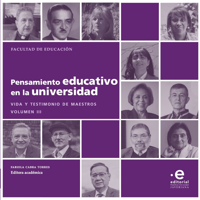 Kirjankansi teokselle Pensamiento educativo en la universidad