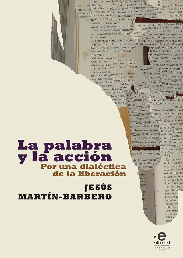 Copertina del libro per La palabra y la acción