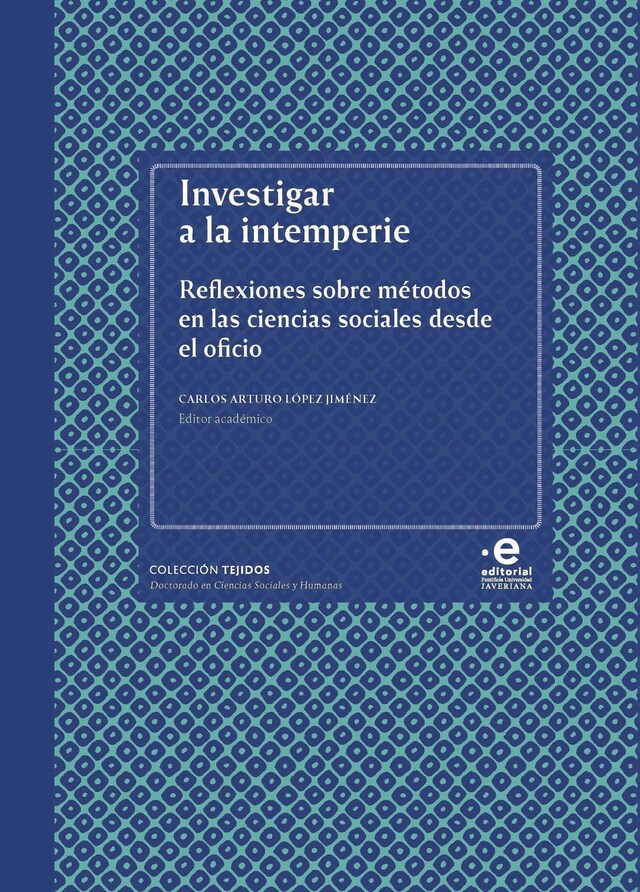 Couverture de livre pour Investigar a la intemperie