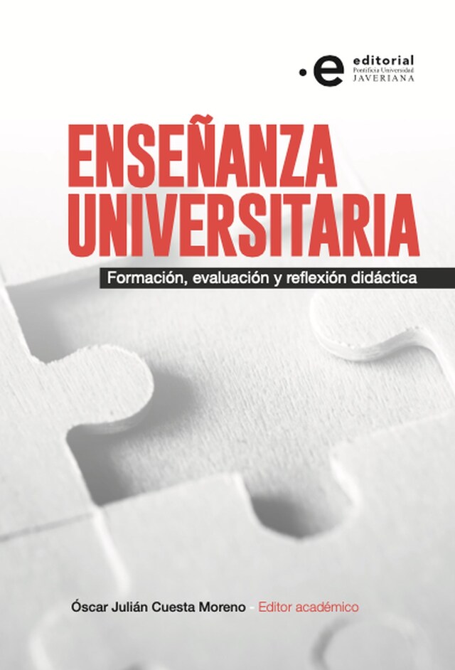 Boekomslag van Enseñanza universitaria