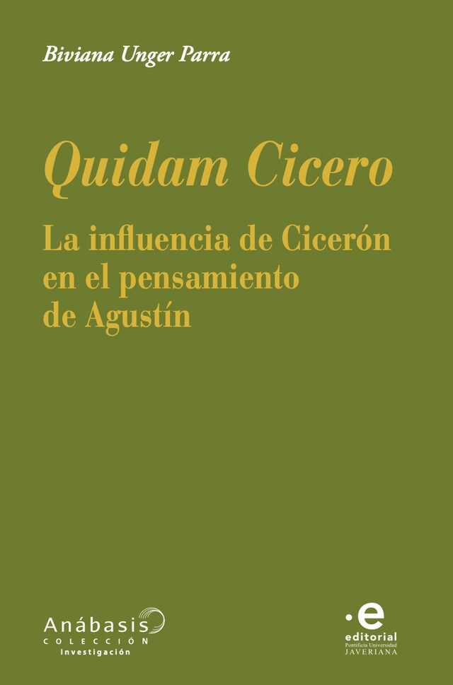 Buchcover für Quidam Cicero