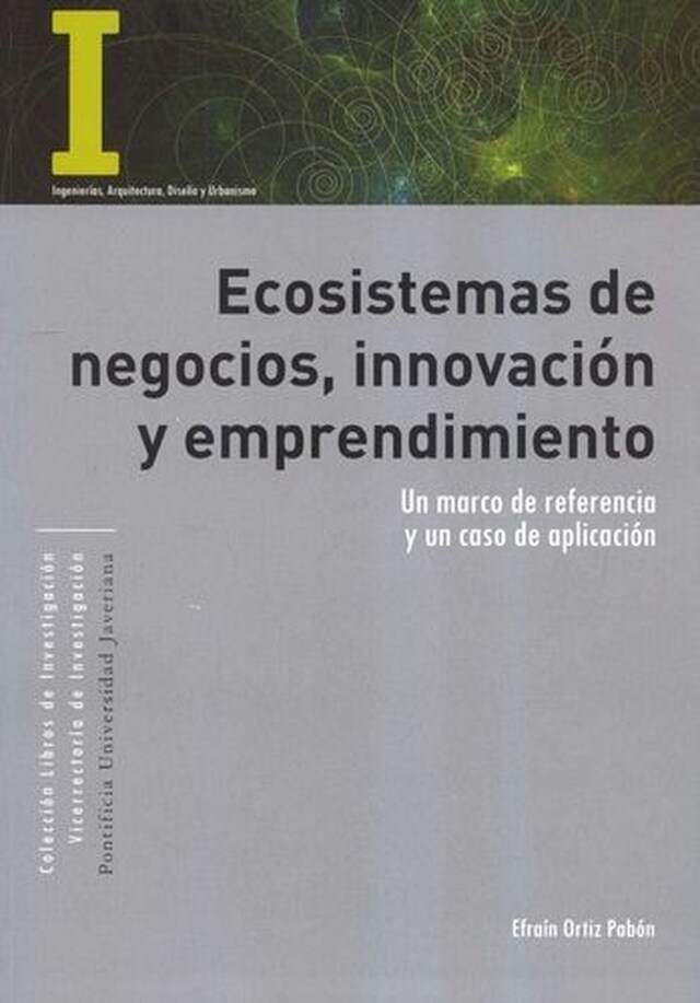 Copertina del libro per Ecosistemas de negocios, innovación y emprendimiento