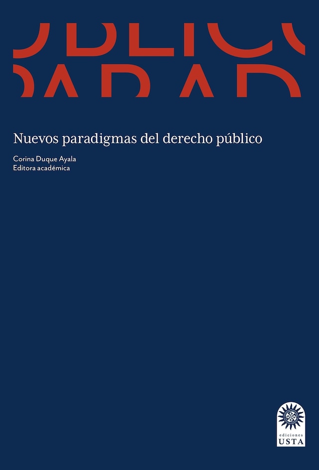 Kirjankansi teokselle Nuevos paradigmas del derecho público