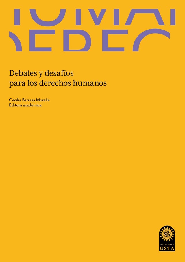 Kirjankansi teokselle Debates y desafíos para los derechos humanos en Colombia